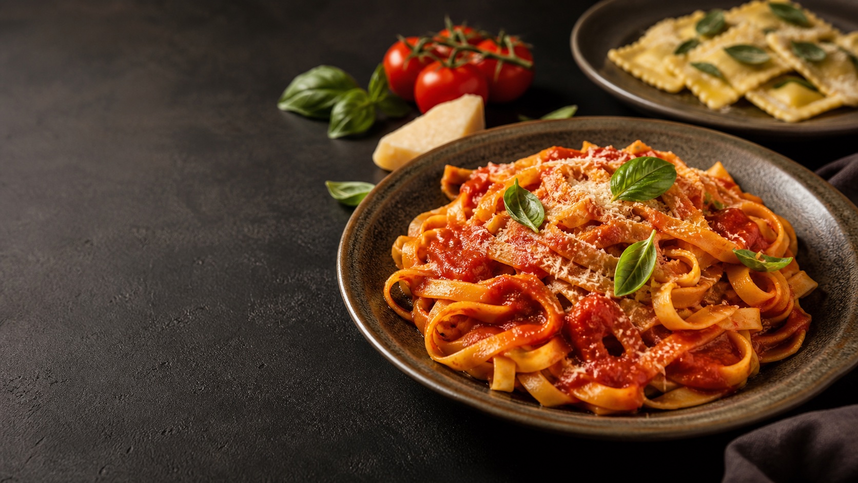 Spaghetti à l'arrabiata chez Pizza Vitti à Bordeaux