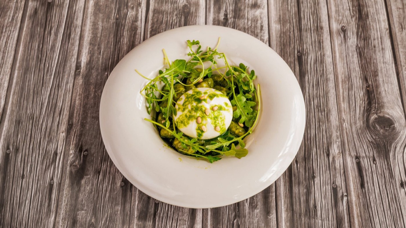 Gnocchi al Pesto Verde chez Pizza Vitti à Bordeaux