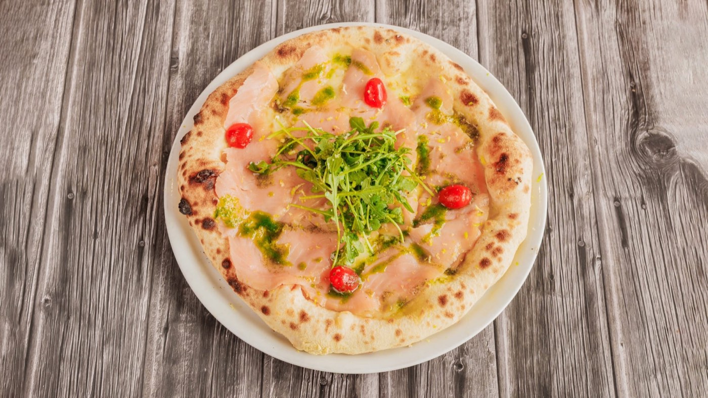 La Salmone chez Pizza Vitti à Bordeaux