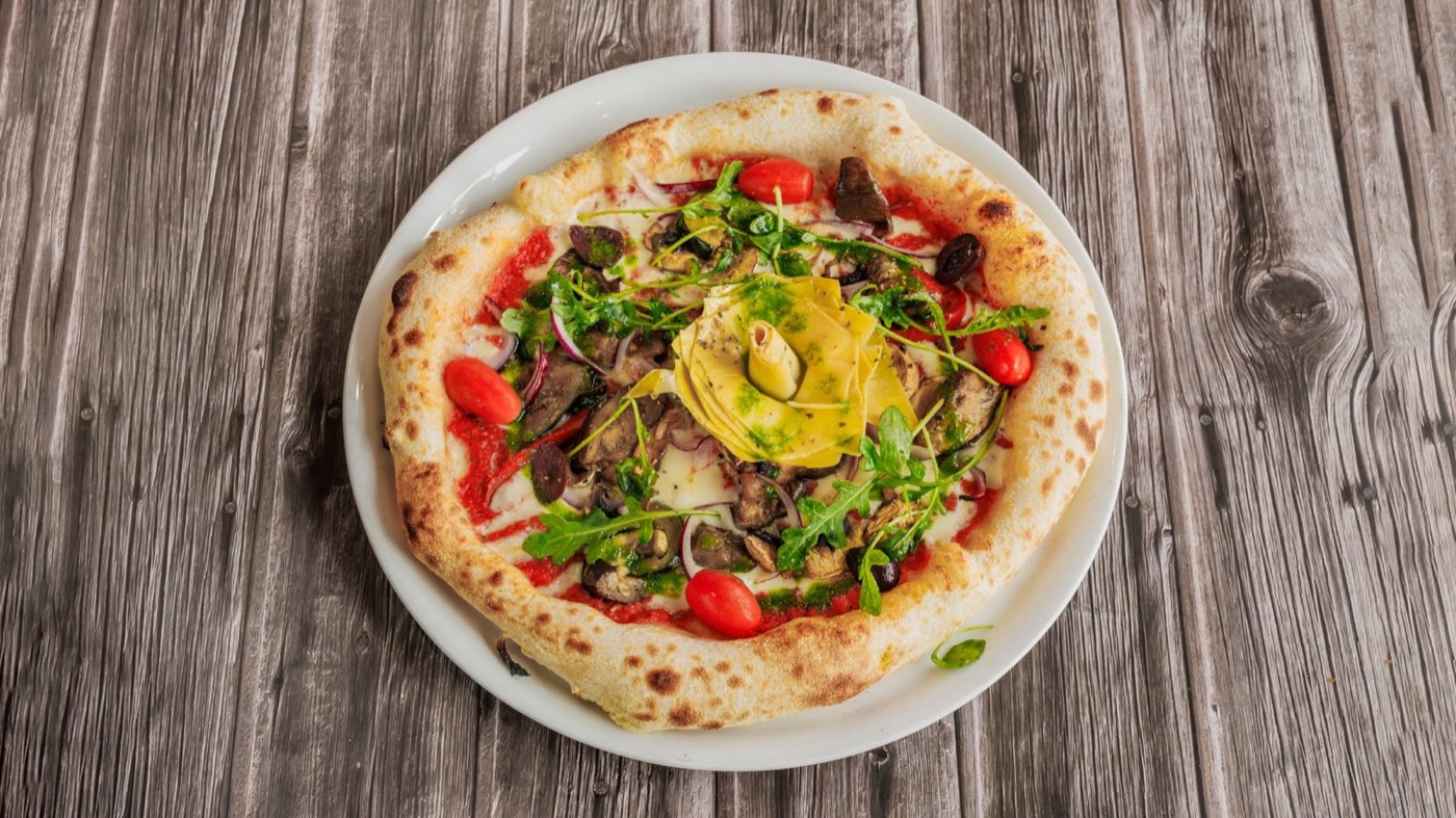 La Vegetariana chez Pizza Vitti à Bordeaux