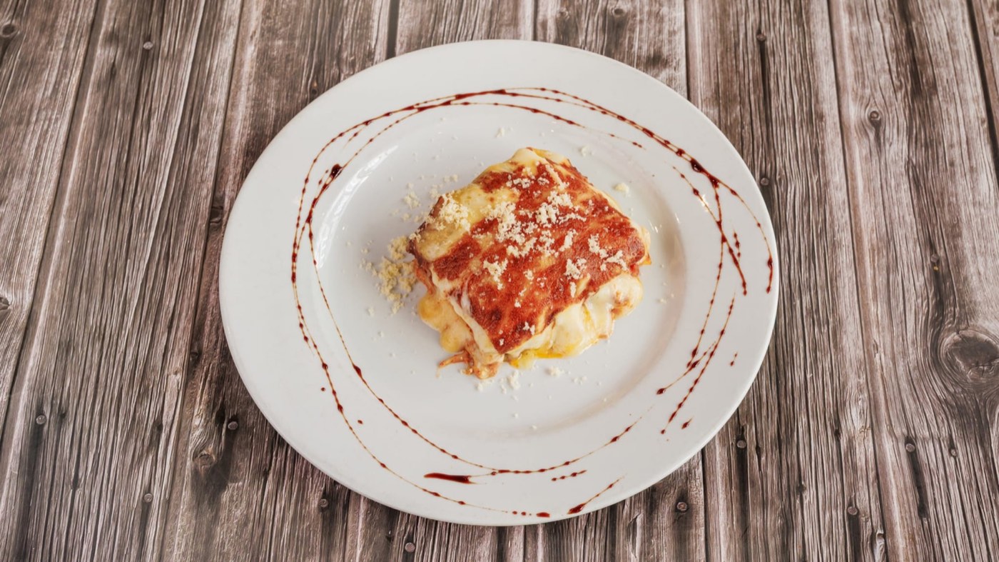 Lasagnes du chef chez Pizza Vitti à Bordeaux