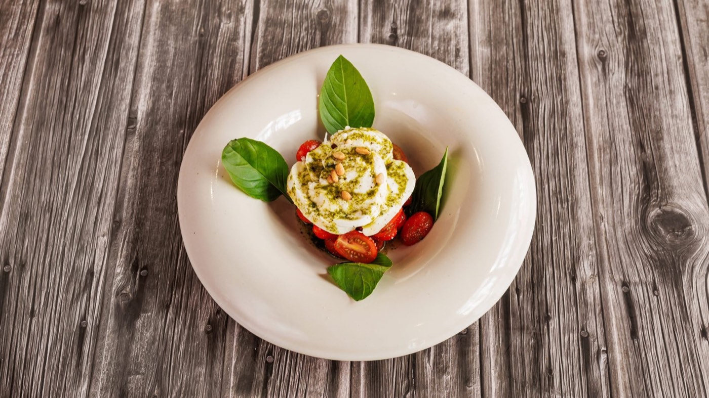 Mozzarella Caprese chez Pizza Vitti à Bordeaux